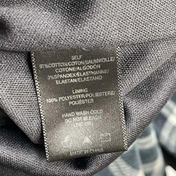 Anthropologie Sunday in Brooklyn Grey Black Corduroy Sleeveless Shesth dress Sz6 - Picture 15 of 15